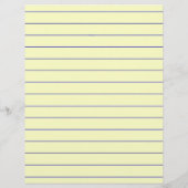Papier d'écriture solaire souriant (Dos)