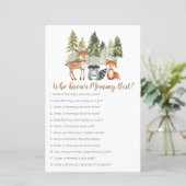 Papier Deer animal aventure Camper Qui connaît maman meil (Debout devant)