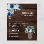 Papier Déjeuner-brunch Brunch Déjeuner Floral (Devant)