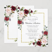 Papier Déjeuner-causerie floral de Bourgogne (Devant / Derrière)