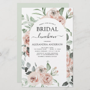 Papier Déjeuner sur la Fête des mariées rose Dusty Budget