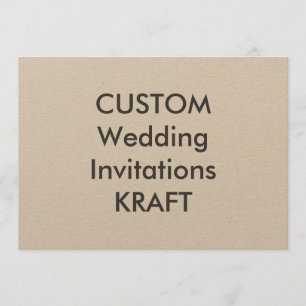 PAPIER D'EMBALLAGE 100lb 7" x 5" invitations de