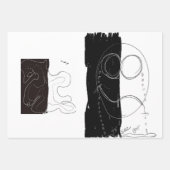 Papier d'emballage à impression double (Devant)