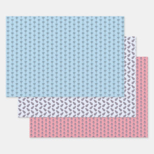 Papier d'emballage à impression sur bloc 