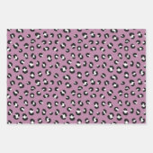 Papier d'emballage à motif léopard rose (Devant 2)