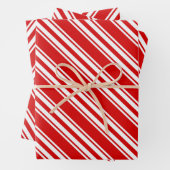 papier d'emballage à motif sucre de canne (En situation)