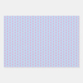 Papier d'emballage à rayures avec impression en bl (Devant 3)