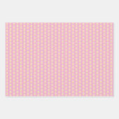 Papier d'emballage à rayures avec impression en bl (Devant 2)