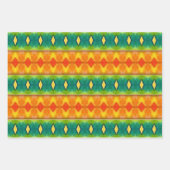 Papier d'emballage abstrait coloré. Géométrique (Devant 2)