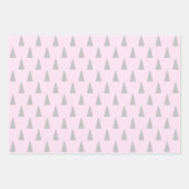 papier d'emballage abstrait pour les arbres de noë (Devant)