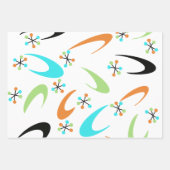 Papier d'emballage atomique du milieu du siècle (Devant 3)