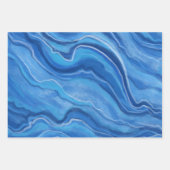 Papier d'emballage Blue Marble  (Devant 3)