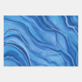 Papier d'emballage Blue Marble  (Devant 2)