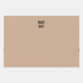 papier d'emballage brun lourd (Devant 3)