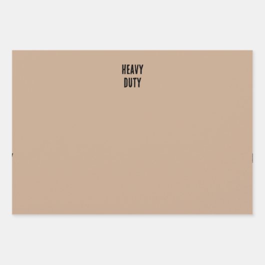 papier d'emballage brun lourd (Devant)