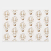 Papier d'emballage Bunny unisex bébé (Devant)