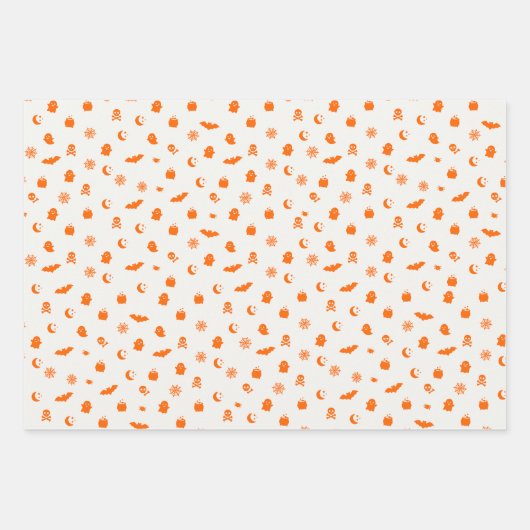 Papier d'emballage cadeau amusant sur le thème d'H (Devant)