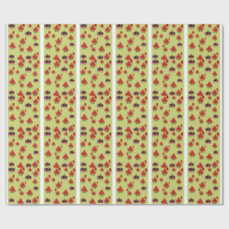 Papier d'emballage cadeau avec motif pastèque pour