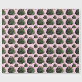 Papier d'emballage cadeau Cactus (Plat)