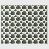 Papier d'emballage cadeau Cactus (Plat)