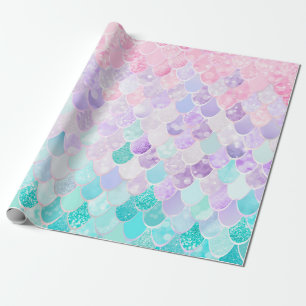 Papier d'emballage cadeau d'anniversaire de motif
