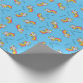 Papier d'emballage cadeau d'arc-en-ciel de (Coin)