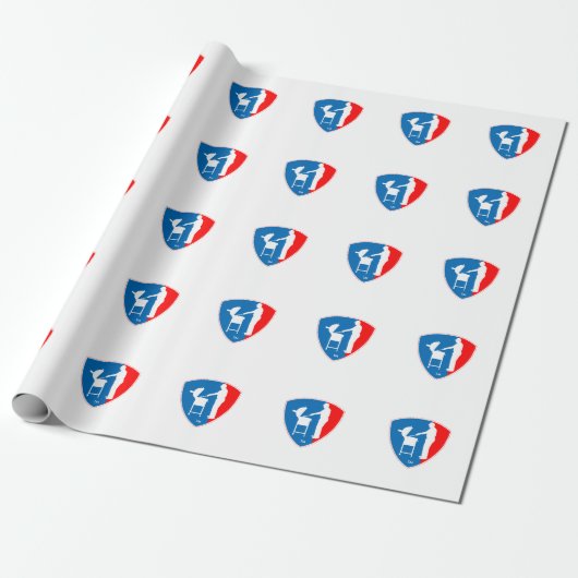 Papier d'emballage cadeau de BBQ de concurrence (Déroulé)