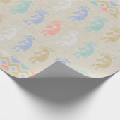 Papier d'emballage cadeau de bébé de style (Coin)