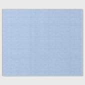 Papier d'emballage cadeau de bleus layette (Plat)
