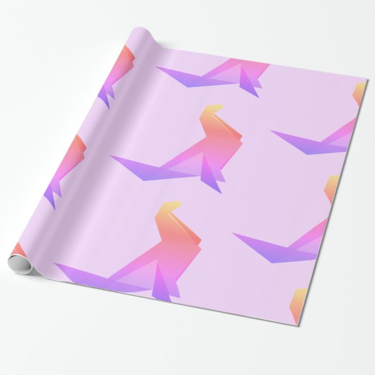 Papier d'emballage cadeau de fête de phoque (Déroulé)