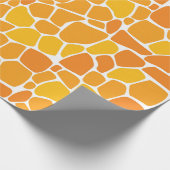 Papier d'emballage cadeau de girafe (Coin)