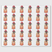 Papier d'emballage cadeau de joyeux anniversaire (Plat)