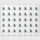 Papier d'emballage cadeau de la mort de faucheuse (Plat)