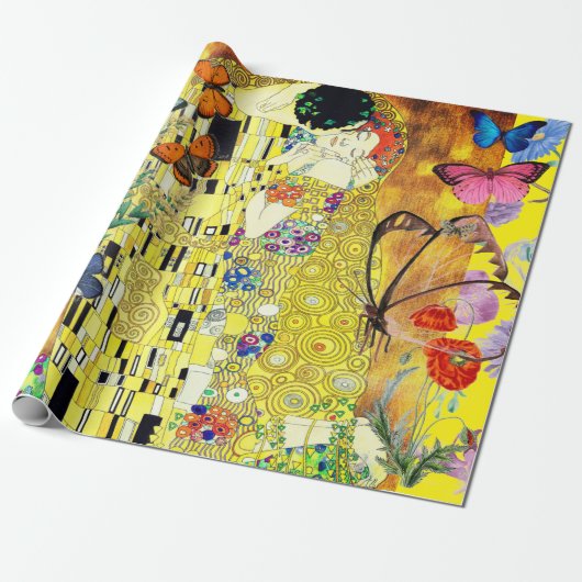 Papier d'emballage cadeau de la Saint-Valentin (Déroulé)