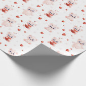 Papier d'emballage cadeau de la Saint-Valentin | D (Coin)
