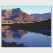Papier d'emballage cadeau de Moab Utah (Plat)