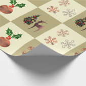 Papier d'emballage cadeau de Noël (Coin)