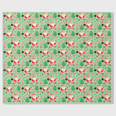 Papier d'emballage cadeau de Noël Bowling (Plat)