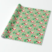 Papier d'emballage cadeau de Noël Bowling (Déroulé)