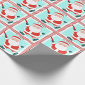 Papier d'emballage cadeau de Noël Frisbee (Coin)