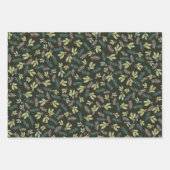 papier d'emballage cadeau de noël moderne tendance (Devant 2)