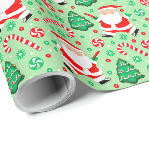 Papier d'emballage cadeau de Noël Ultimate Frisbee