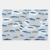 Papier d'emballage cadeau de poisson (Devant)