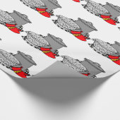 Papier d'emballage cadeau de pot de cuisine de (Coin)