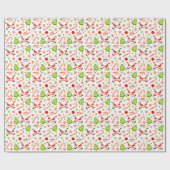 Papier d'emballage cadeau de vacances créatif pour (Plat)