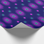 Papier d'emballage cadeau d'étoiles (Coin)