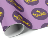 Papier d'emballage cadeau Diwali (Coin rond)