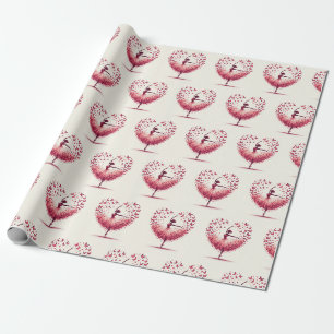 Papier d'emballage cadeau Filles de ballet joli