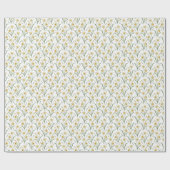 Papier d'emballage cadeau Narcisse (Plat)