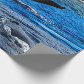 Papier d'emballage cadeau pour baleines à bosse (Coin)
